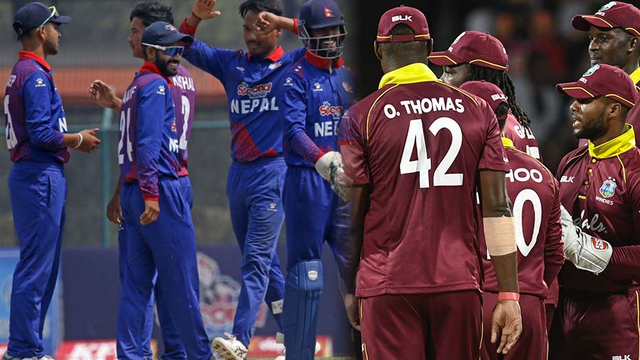 west indies vs nepal head to head records