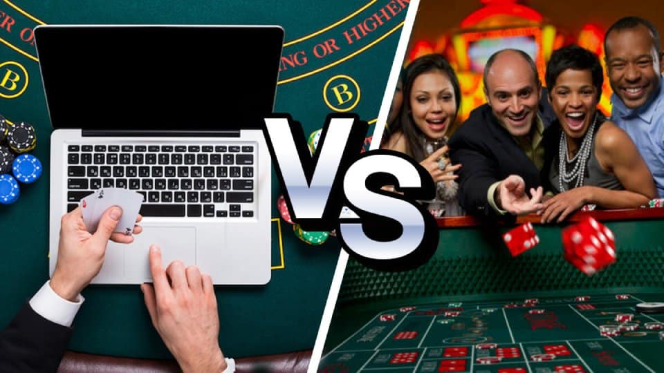 online vs traditional casino