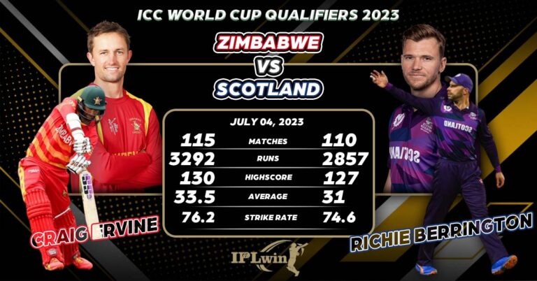 Zimbabwe vs Scotland Prediction: Super Sixes ICC World Cup Qualifiers 2023
