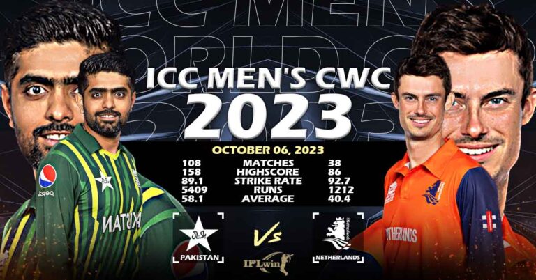 ICC CWC 2023 PAK vs NED Match Prediction and Analysis
