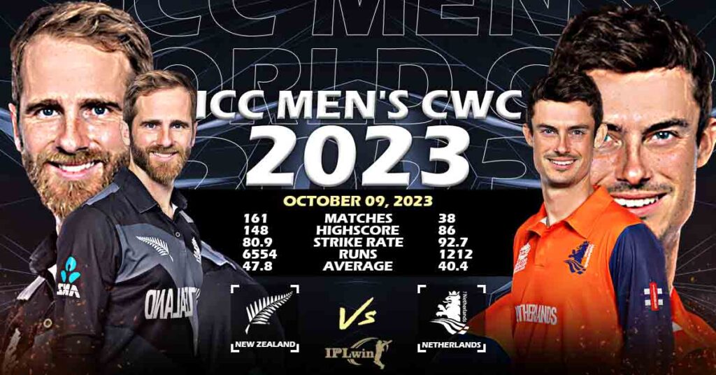 ICC CWC 2023 New Zealand vs Netherlands